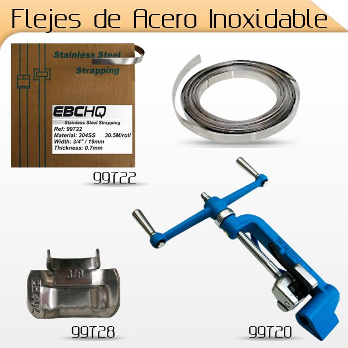 Flejes de acero inoxidable